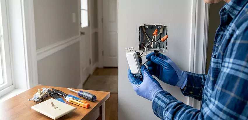 Motion Sensor Light Switch Replacement in Westerville